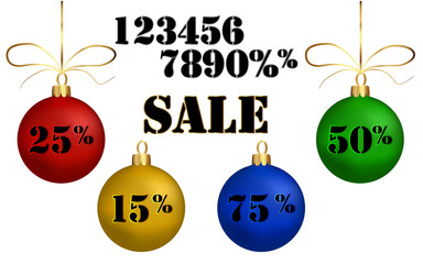 sale christmas balls