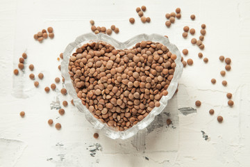 lentils in the heart