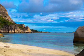 Fototapeta premium Seychellen - Anse source d'argent