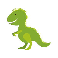 dinosaur toy icon image vector illustration design 