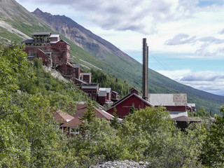 Old building mountainside in Alaska © RVPR Photography