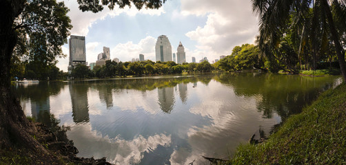 Lumpini Park in Bangkok