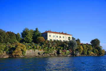 Scenic view of the Isola Madre, Lago Maggiore, Italy, Europe