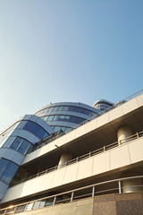 Perspective Image of a Modern business center.