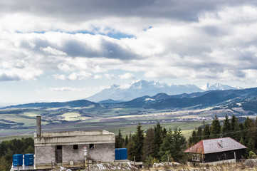 Widok na Tatry