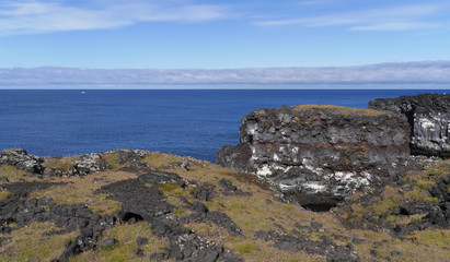 Küste bei Skarðsvík auf der Halbinsel Snæfellsnes in Island