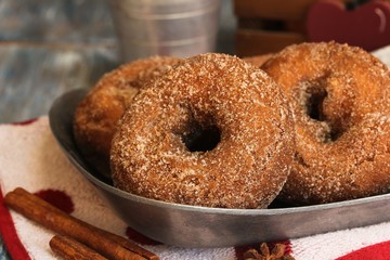Homemade Apple cider Donuts