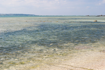 備瀬の海岸