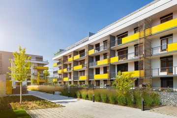 Modern block of flats - 126791206