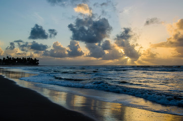 Sunrise on the beach