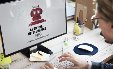 Artificial Intelligence Automation Machine Robot Concept