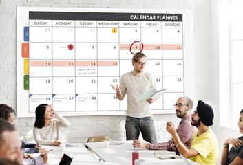 Calendar Planner Organization Management Remind Concept