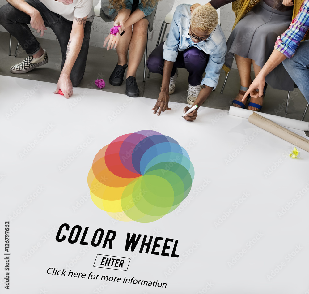 Canvas Prints Color Creativity Color Codes Colorscheme Concept