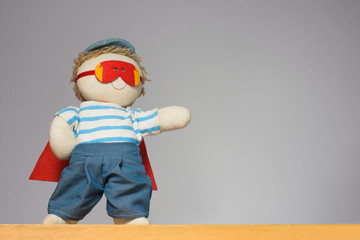 A superhero doll