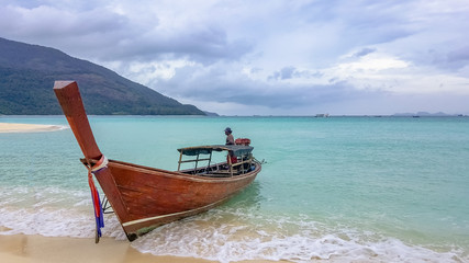 Koh Lipe, Thailand, Sunrise Beach, Boat