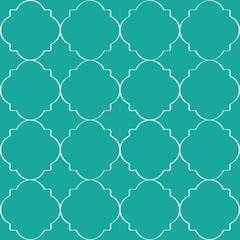 Naklejka premium Geometric pattern.Seamless background.