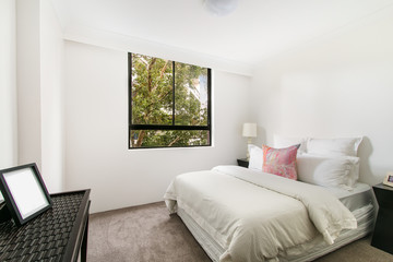 Modern bedroom interior