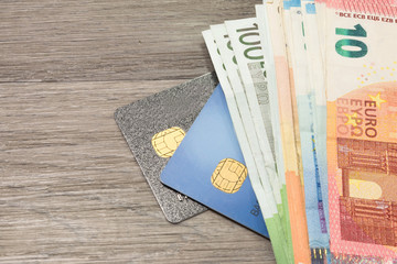 Geld und Karten