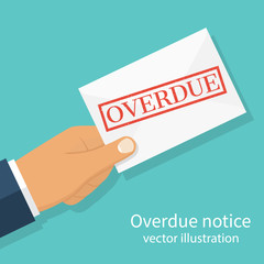 letter Overdue Notice