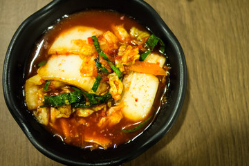 Kimchi Korean food