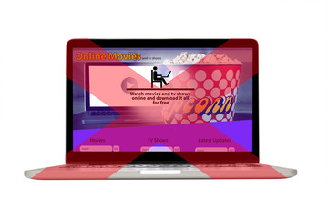 Stop Piracy Conceptual Idea