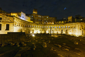 Trajans Market ruins, Rome.