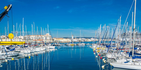 Sète, France, port de pêche.