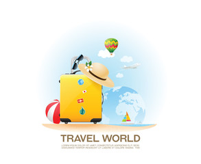 travel bag and holiday