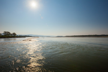 Golaghat confluence of Rapti and Narayani rivers