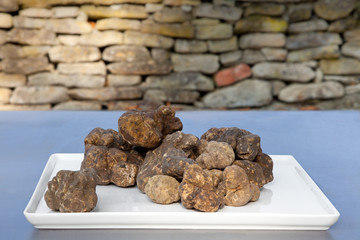 Italian white truffles