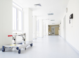 hospital corridor