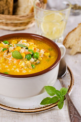 Soup with pasta