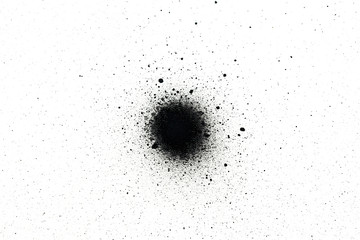 Black Spray paint