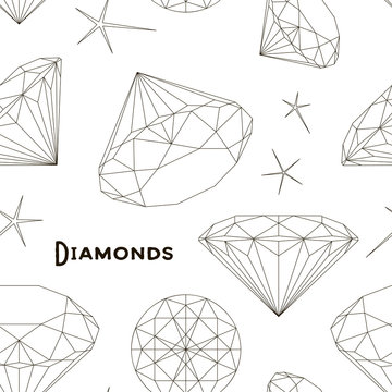 Pattern of Diamonds