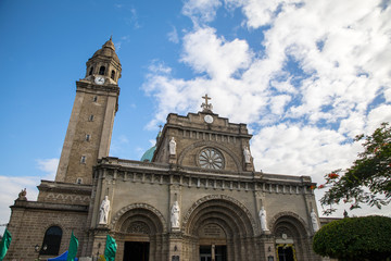Fototapeta na wymiar Catholic Ceremony at Manila Cathedral, Intramuros, Manila, Philippines