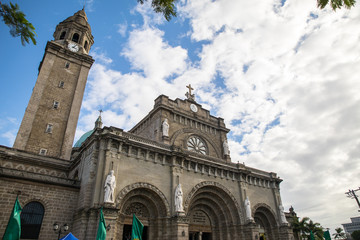 Fototapeta na wymiar Catholic Ceremony at Manila Cathedral, Intramuros, Manila, Philippines