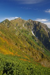 鹿島槍ヶ岳（秋）
