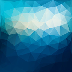Awesome abstract poligonal illustration.