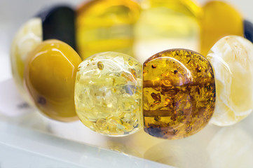 Amber bracelet
