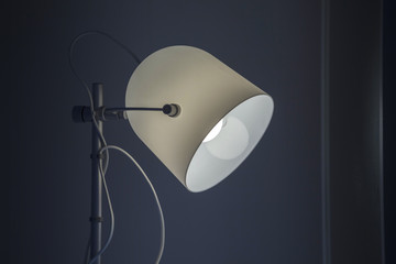 Modern reading-lamp