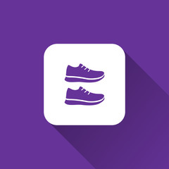 shoe icon. shoe flat