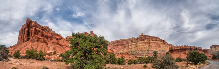 Capitol Reef National Monument scenic view, Utah