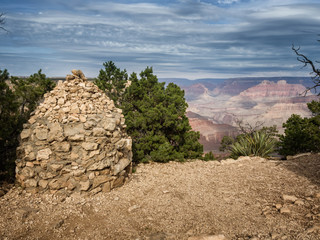 Fototapeta na wymiar Grand Canyon Hermits Rest, Arizona