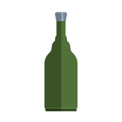 liquor drink bottle icon vector illustration graphic design