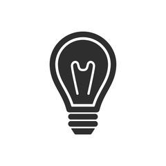 Lamp - vector icon.