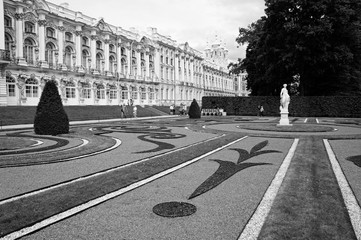 Palace in Pushkin, St. Petersburg, Russia