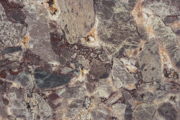 The texture of the old marble tiles