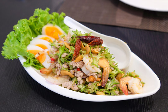 Wing Bean Spicy Salad (yum tua pu in thai)