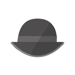 Classic gentleman hat icon vector illustration graphic design
