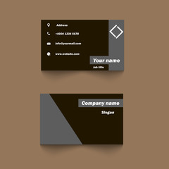 Vector Modern Creative and Clean Business Card Template